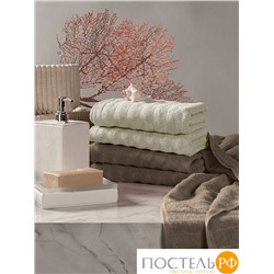 ESTIA ТОРЛЕЙ экрю/беж К-т полотенец 50х80-2/50х80-2, 100% хлопок, 500 г/м2
