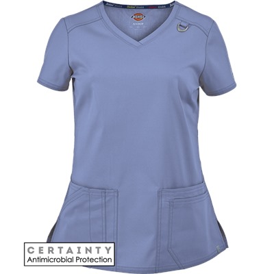 Dickies EDS Signature Scrubs STRETCH Classic Fit V-Neck Top