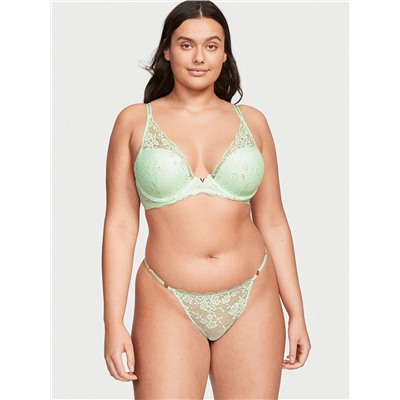LOVE CLOUD Lace Half-Pad Plunge Bra