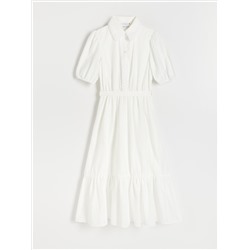 Kleid mit Lochmuster