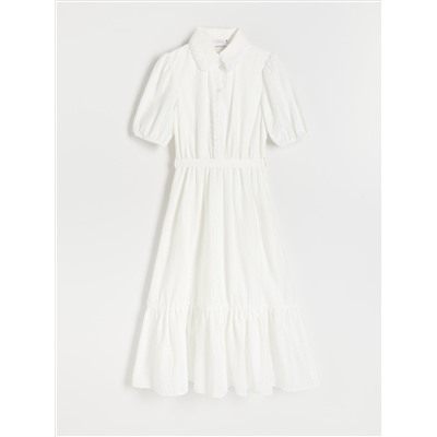 Kleid mit Lochmuster