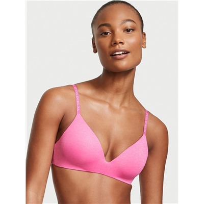 THE T-SHIRT Logo Strap Wireless Bra