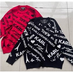 Женский свитер в американском стиле K*arl Lag*erf*eld