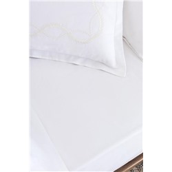 Marguerite King Size Nakışlı Nevresim Takımı - Saten
