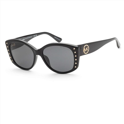 Michael Kors Women's Black Irregular Sunglasses