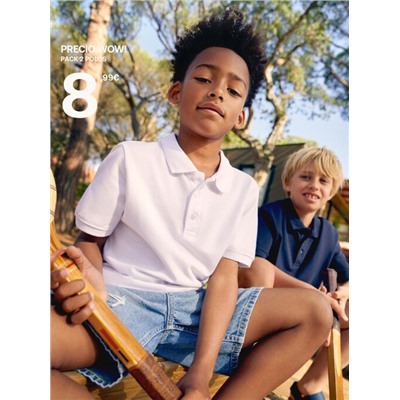 PACK DE 2 POLOS BÁSICOS