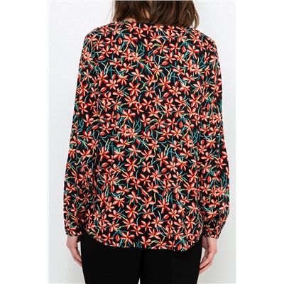 Blusa Rojo y verde