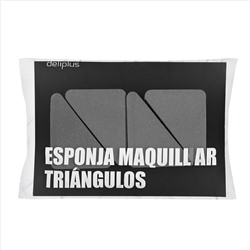 Треугольный спонж для макияжа Deliplus.