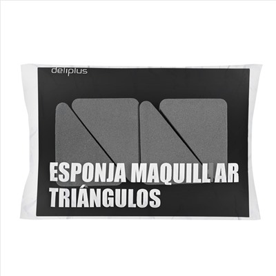 Треугольный спонж для макияжа Deliplus.