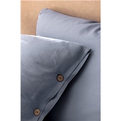 Songe King Size %100 Pamuk Chambre Nevresim Takımı - Koyu Mavi