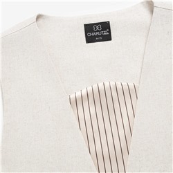 Жилет на подкладе с кружевом, Искусство переговоров (beige)