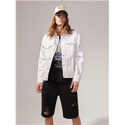 Shorts im Regular-Fit aus Denim