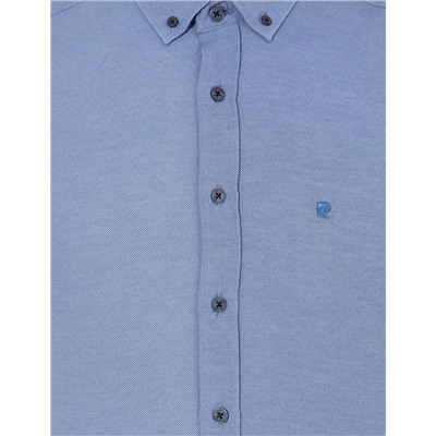 Lacivert Slim Fit Oxford Gömlek