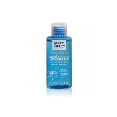 Мицеллярный очищающий раствор MartiDerm Essentials 75 мл