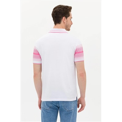 Erkek Pembe Polo Yaka Tişört