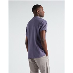 Piquet Polo, Men, Purple