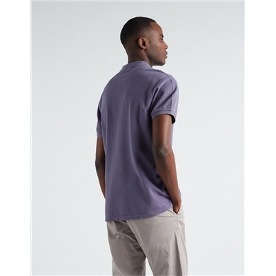 Piquet Polo, Men, Purple