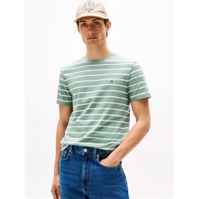 Stripe Stretch-Cotton Extra Slim T-Shirt
