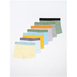 PACK DE 7 CALZONCILLOS BÓXERS ESTAMPADOS
