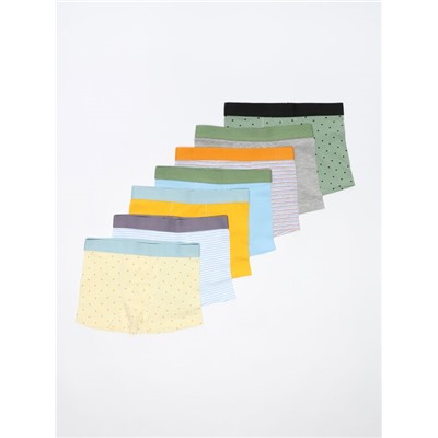 PACK DE 7 CALZONCILLOS BÓXERS ESTAMPADOS