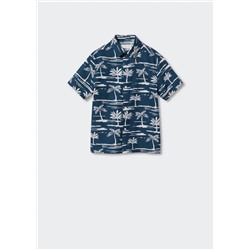 Camisa estampado tropical -  Niño | MANGO OUTLET España