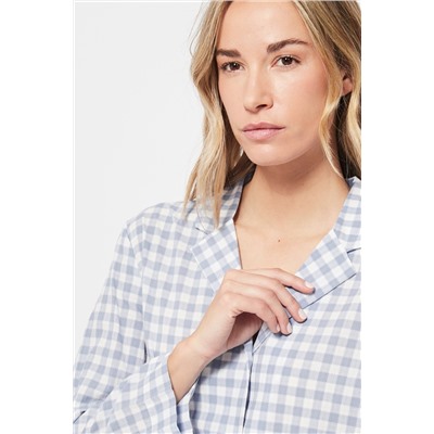 Camisa de pijama Azul claro