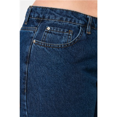 Indigo Yüksek Bel Geniş Paça Büyük Beden Wide Leg Jeans TBBAW23CJ00020