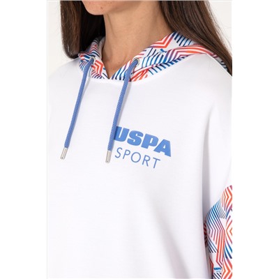 Kadın Beyaz Sweatshirt
