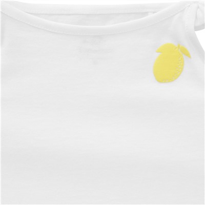 Mädchen Top mit Zitronen-Motiv
