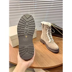 Женские ботинки Marti*n на толстой подошве и шнуровке  Brunell*o Cuccinell*i