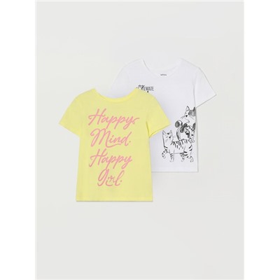 PACK DE 2 CAMISETAS ESTAMPADAS