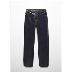 Jeans rectos foil