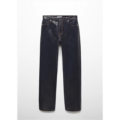 Jeans rectos foil