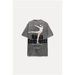 NADIA COMANECI OVERSIZE T-SHIRT