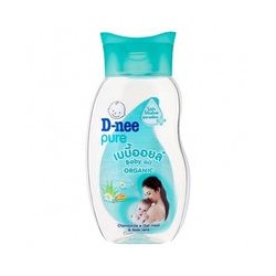 Детское массажное масло от D-Nee 200 мл / D-nee Pure Baby Oil Organic 200 ml