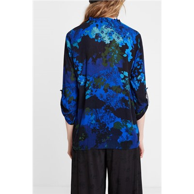 Camisa de camuflaje floral