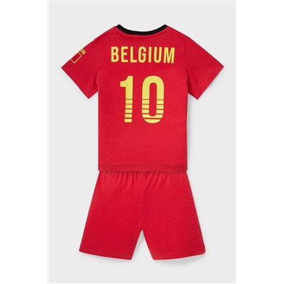 Shorty-Pyjama - Bio-Baumwolle - 2 teilig