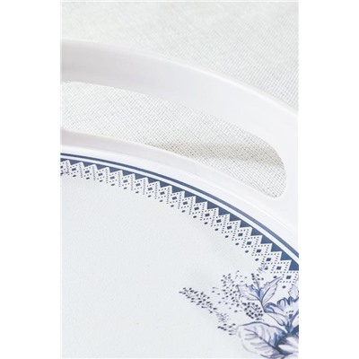 Blanche Oval Tepsi