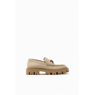MOCASÍN TRACK PIEL HEBILLA
