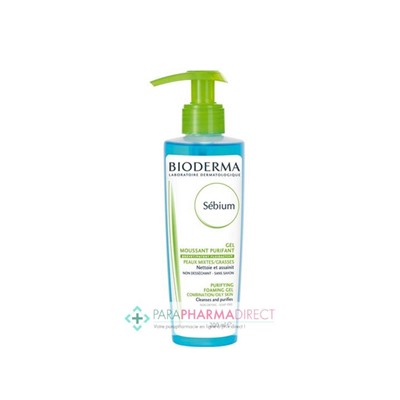 Bioderma Sébium Gel Moussant Nettoyant Purifiant 200ml