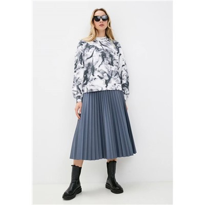 Женский оверсайз свитшот в расцветке тай-дай  CALVIN KLEI*N ОРИГИНАЛ!