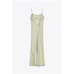 SATIN SLIP DRESS