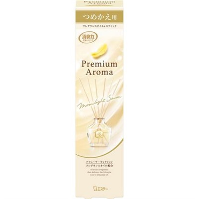ST SHALDAN Premium Aroma «Лунное мыло» Освежитель воздуха для помещений, цветочно-фруктовый аромат, сменный блок с наполнителем 50 мл.