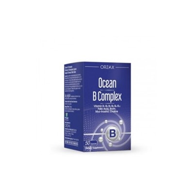 Комплекс витаминов B Orzax Ocean B Complex 50 капсул