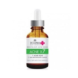 Точечная сыворотка с цинком от прыщиков 10 ml / DIANA ACNE*7 10 ml