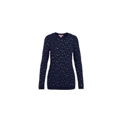 koi Scrubs Limited Edition Audrina Navy/Hologram Silver Tee