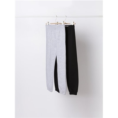 PACK OF 2 BASIC PLUSH TROUSERS