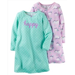 2-Pack Sleep Shirts