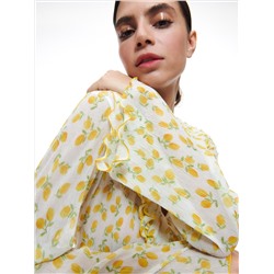 Bluse mit Rüschen