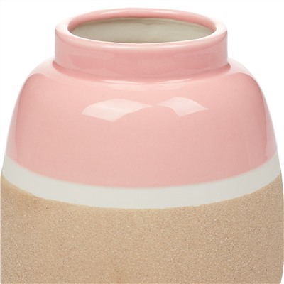 Vase mit Streifenmuster